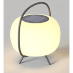 Soluna Pod Solar-Powered Outdoor Lantern with Ambient LED Glow