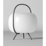 Soluna Pod Solar-Powered Outdoor Lantern with Ambient LED Glow