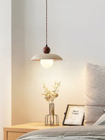 Soluna Travertine Pendant Light – Handcrafted Natural Stone Hanging Lamp