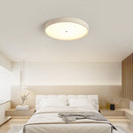 Solvara Disc Travertine Ceiling Light in Yellow Stone