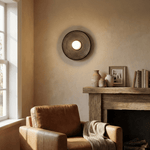 Solvara Ripple Wood Wall Sconce – Modern Sculptural Lighting