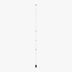 Soreluna LED Linear Pendant Light with Marble Counterweight
