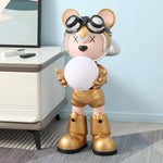 Space Bear Built In Battery Floor Lamp