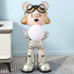 Space Bear Built In Battery Floor Lamp