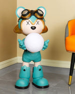 Space Bear Built In Battery Floor Lamp