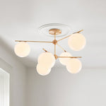 Sphere Stem Chandelier