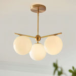 Sphere Stem Chandelier