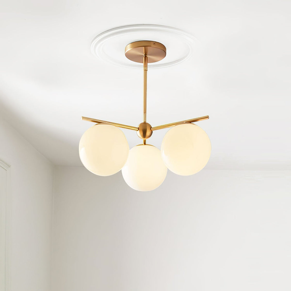 Sphere Stem Chandelier