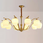 Spherical Brass Chandelier