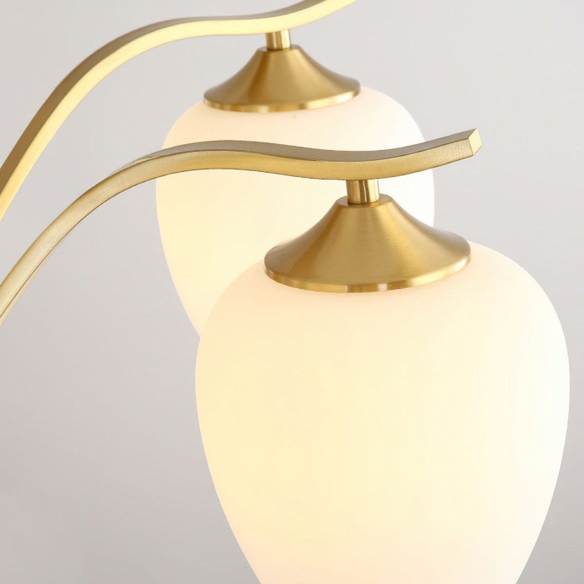 Spherical Brass Chandelier
