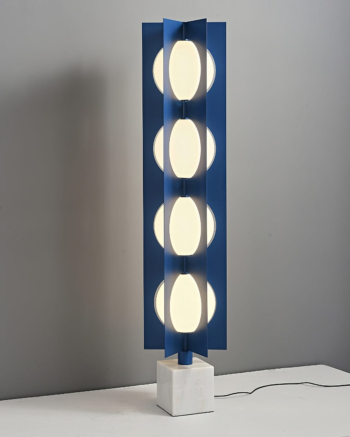 Spherical Geometric Table Lamp