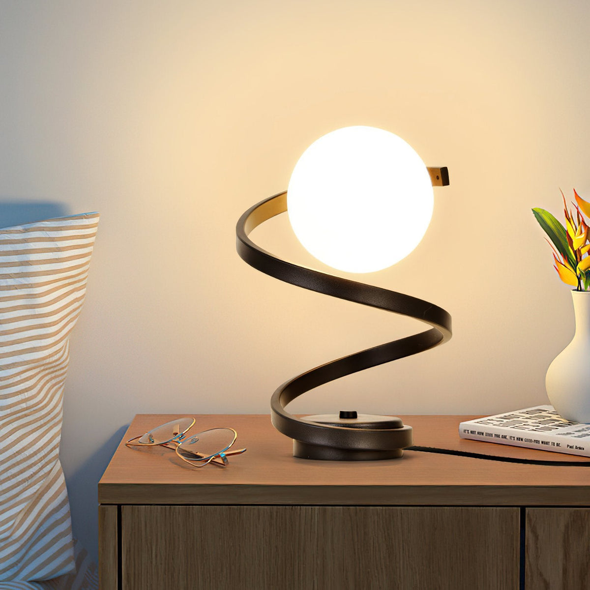 Spiral Table Lamp