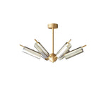 Sputnik Brass Chandelier
