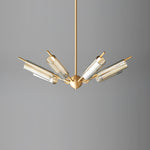 Sputnik Brass Chandelier