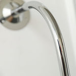 Sputnik Wall-Mounted Coat Rack in Chrome and Iron