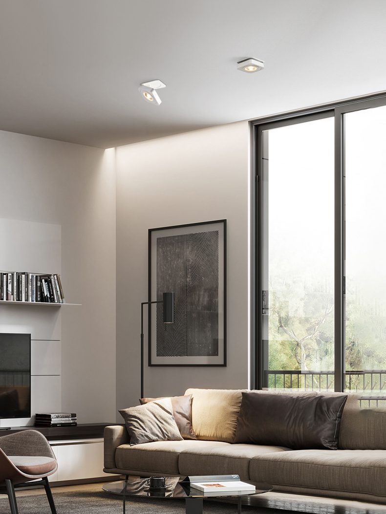 Square Rotating LED Downlight