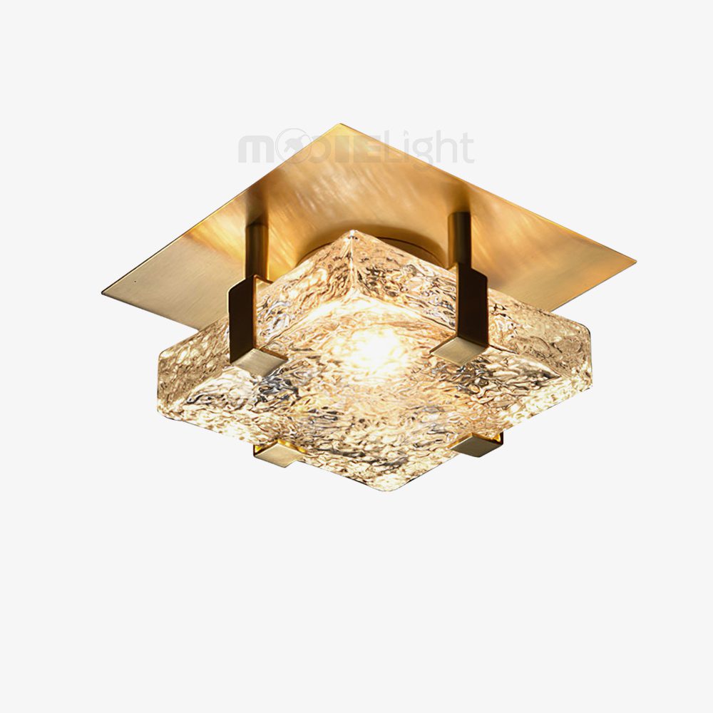 Square Ice Cube Ceiling Lamp