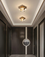 Square Ice Cube Ceiling Lamp