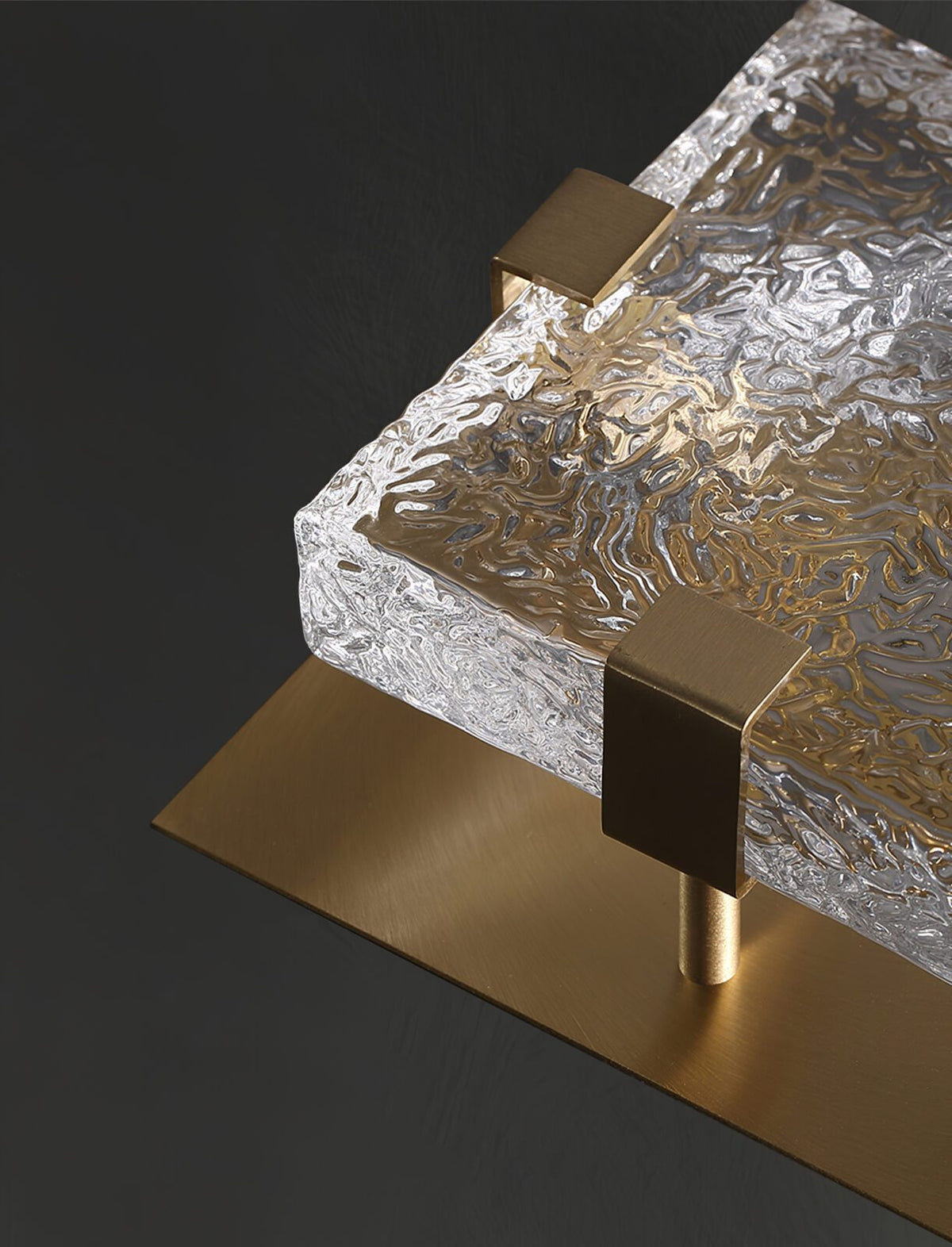 Square Ice Cube Ceiling Lamp