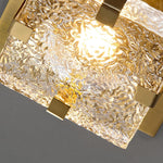 Square Ice Cube Ceiling Lamp