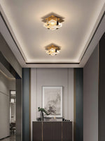 Square Ice Cube Ceiling Lamp