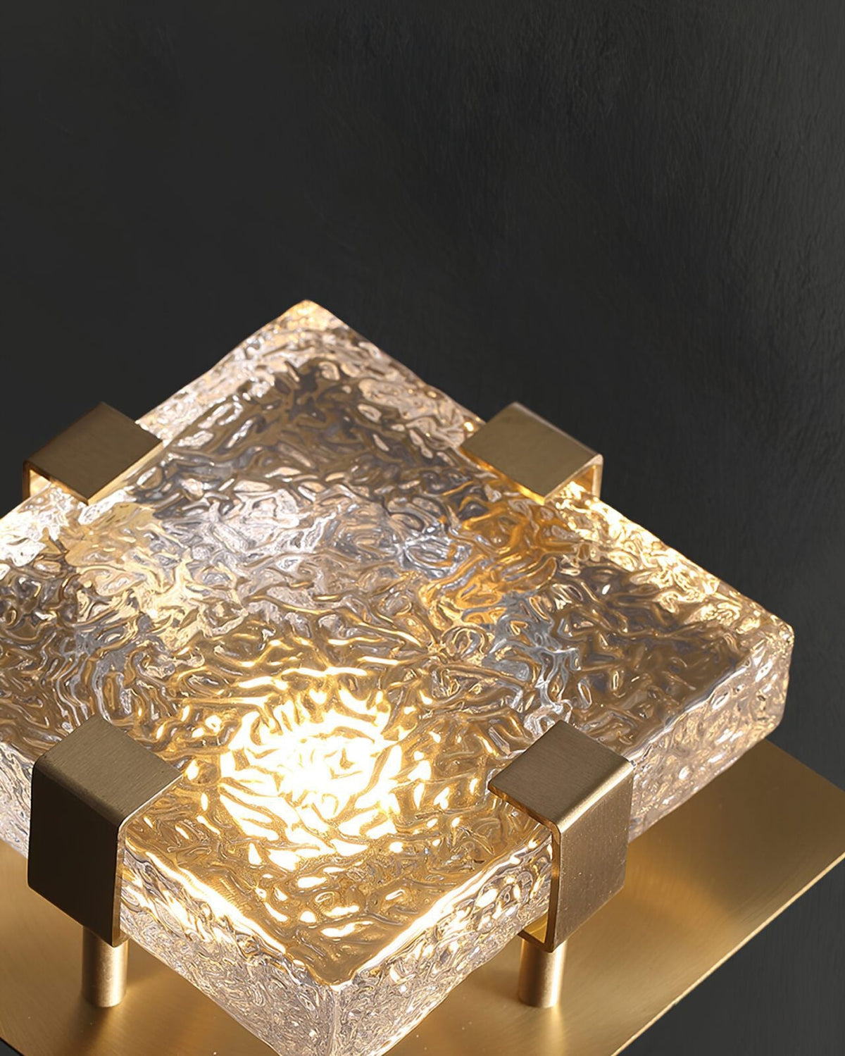 Square Ice Cube Ceiling Lamp