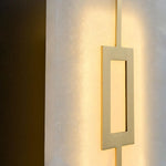Square Marble Wall Lamp