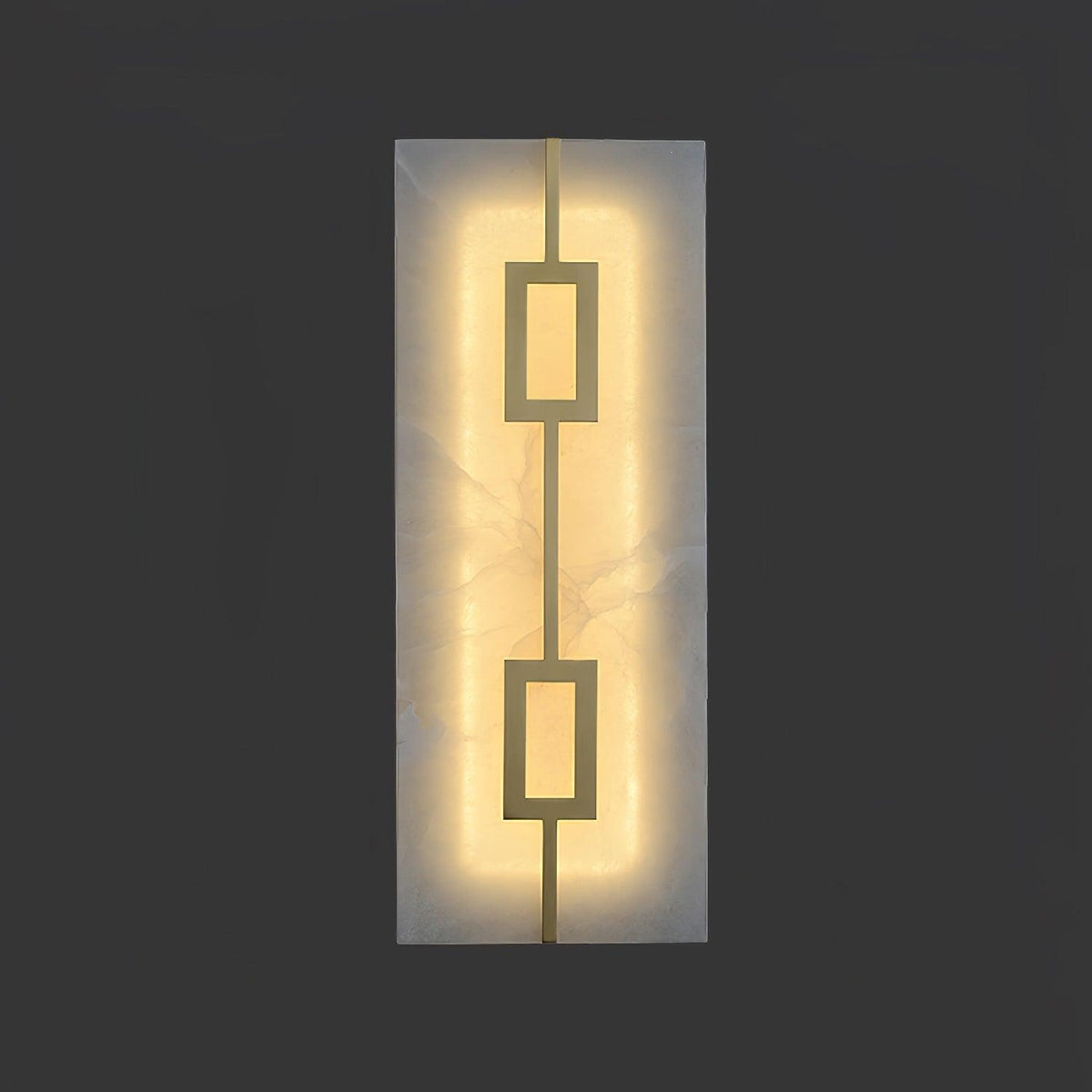 Square Marble Wall Lamp