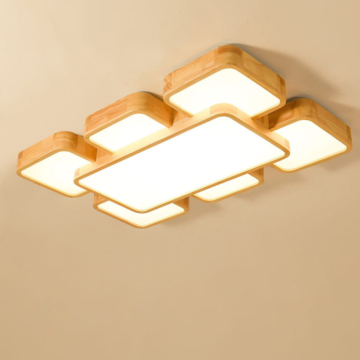 Square Splicing Ceiling Lamp