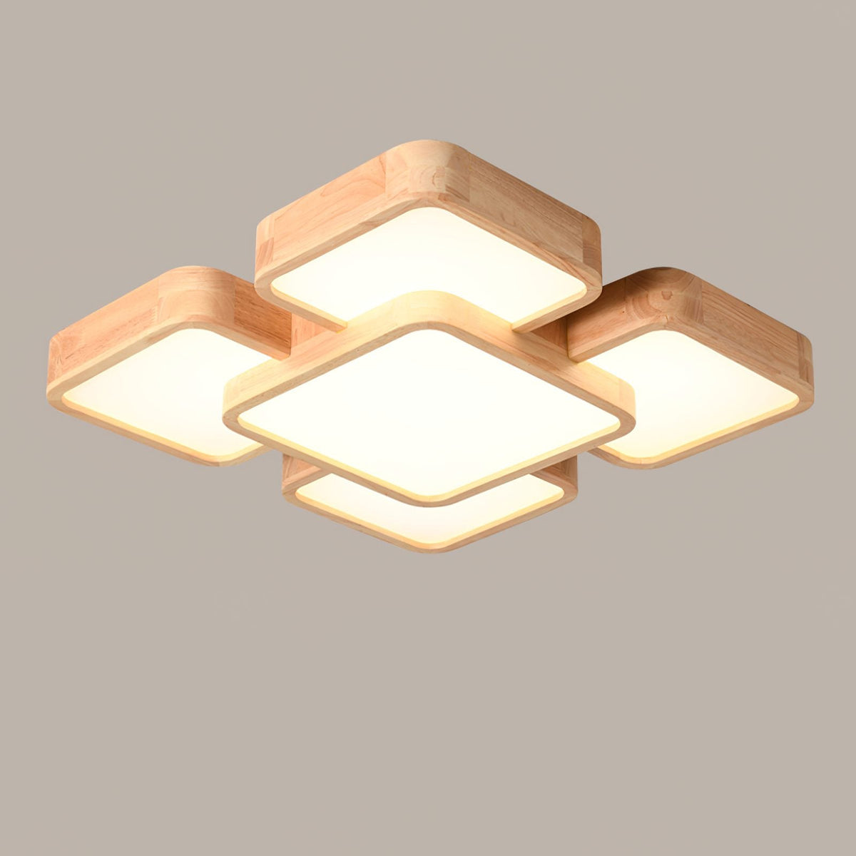 Square Splicing Ceiling Lamp