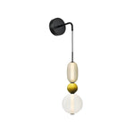 Candied Glass Wall Sconce – Hand-Blown Art Glass LED Wall Light