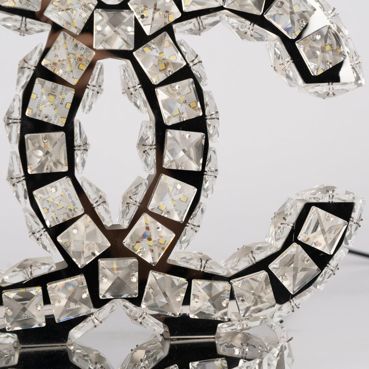 Stainless steel Crystal Table Lamp