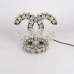 Stainless steel Crystal Table Lamp