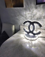 Stainless steel Crystal Table Lamp