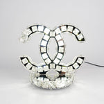 Stainless steel Crystal Table Lamp