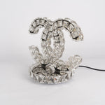 Stainless steel Crystal Table Lamp