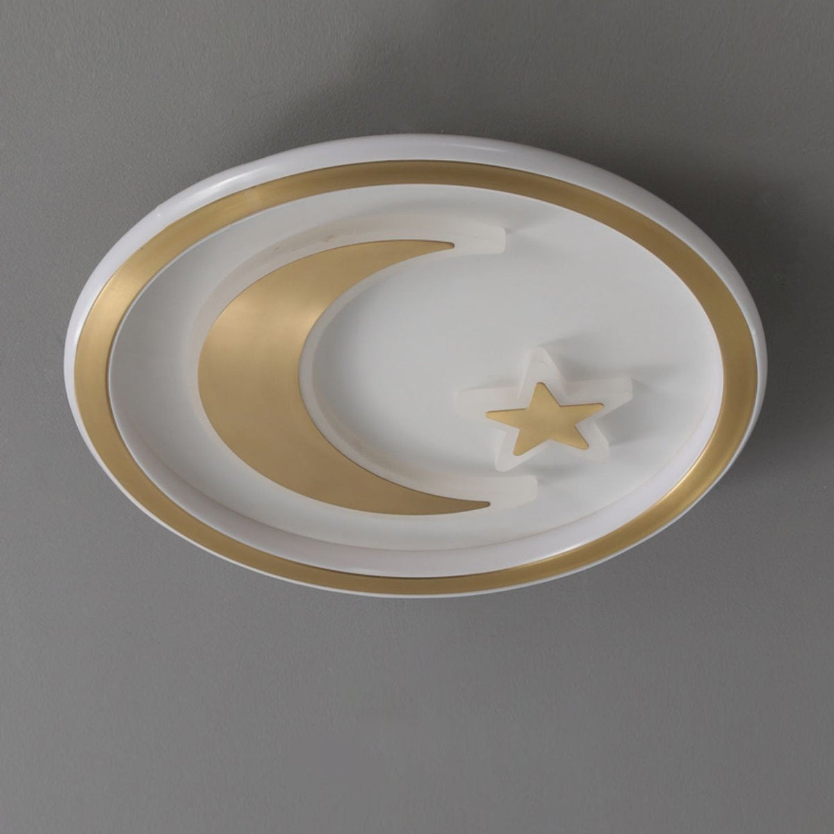 Star And Moon Ceiling Lamp