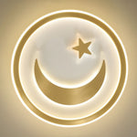 Star And Moon Ceiling Lamp