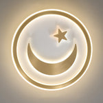 Star And Moon Ceiling Lamp