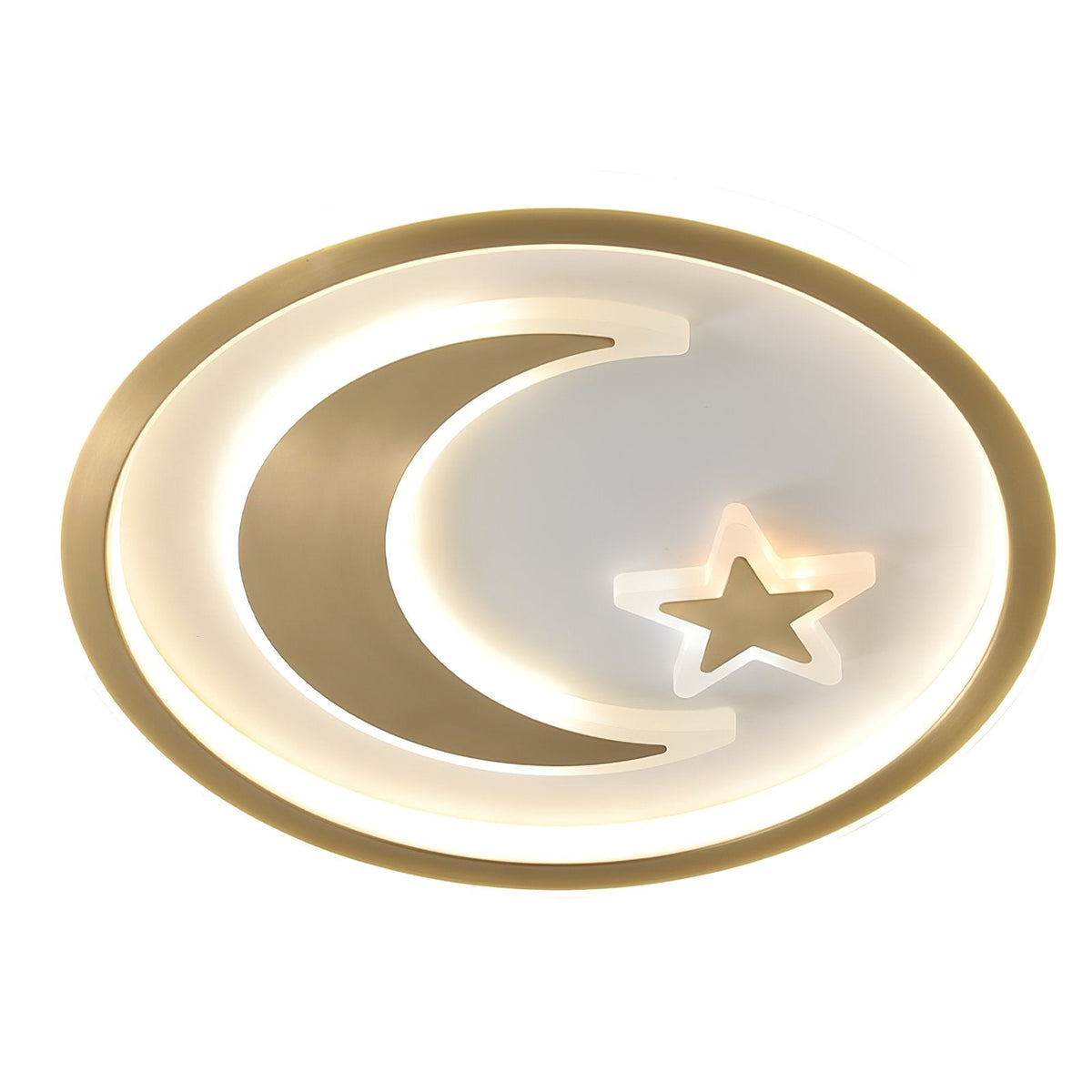 Star And Moon Ceiling Lamp