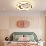 Star And Moon Ceiling Lamp
