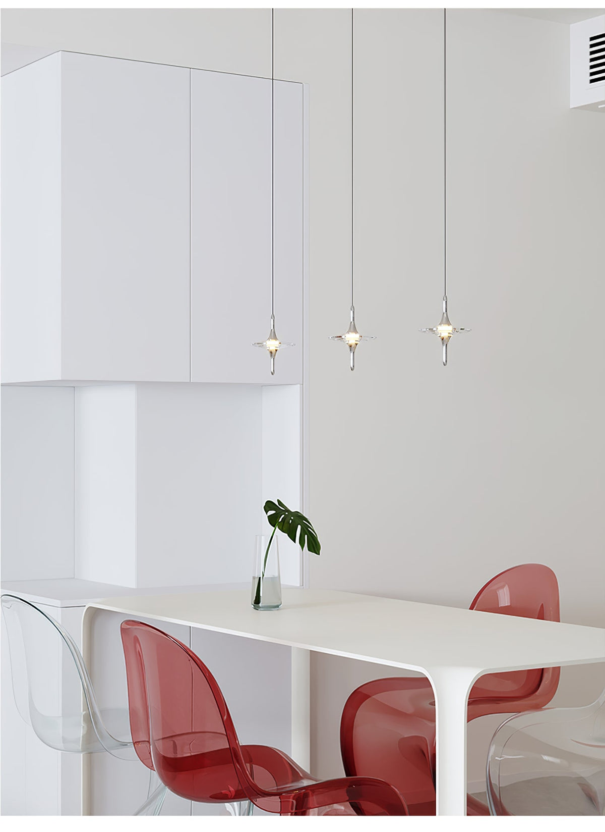 Starfall Staircase Chandelier – Modern Crystal Pendant Light for Contemporary Interiors