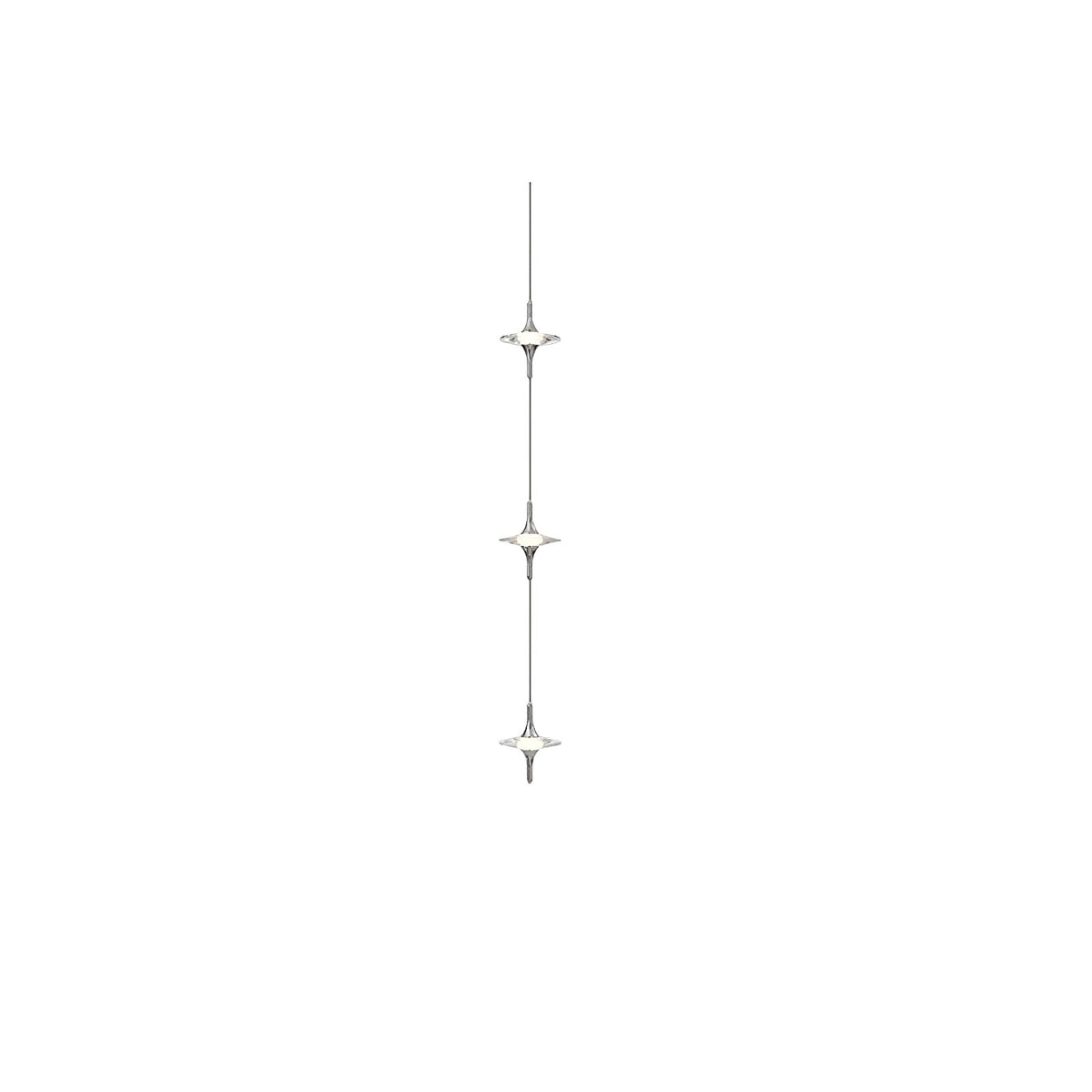 Starfall Staircase Chandelier – Modern Crystal Pendant Light for Contemporary Interiors