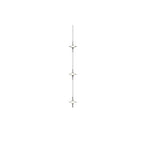 Starfall Staircase Chandelier – Modern Crystal Pendant Light for Contemporary Interiors