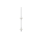Starfall Staircase Chandelier – Modern Crystal Pendant Light for Contemporary Interiors
