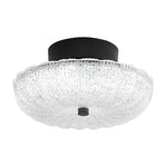 Starlit Brass LED Flush Mount Ceiling Light for Modern Interiors