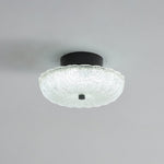 Starlit Brass LED Flush Mount Ceiling Light for Modern Interiors