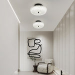 Starlit Brass LED Flush Mount Ceiling Light for Modern Interiors