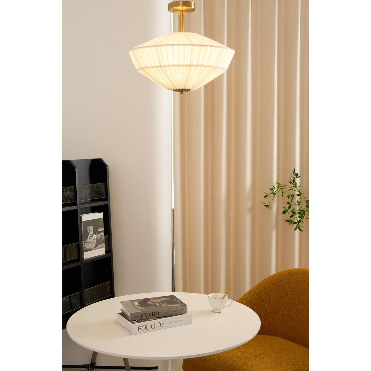 stefanie-pleated-ceiling-lamp