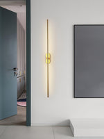 Stick Shaped Metal Sconce